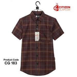 CHECK HALF SHIRT [CG-183]