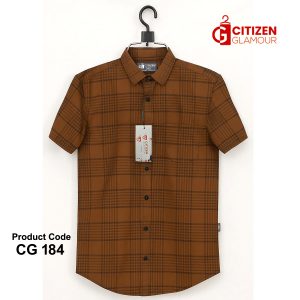 CHECK HALF SHIRT [CG-184]
